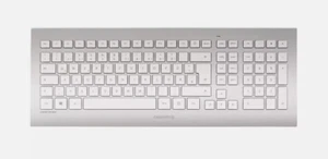 Cherry DW 8000 Wireless Tastatur QWERTZ Funk 2 4GHz flach leise ergonomisch USB - Bild 1 von 3