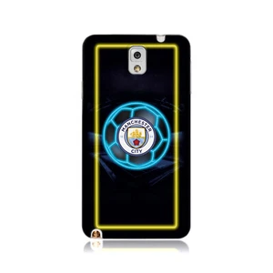 FUNDA OFICIAL DE GEL SUAVE DE NEÓN MANCHESTER CITY MAN CITY FC PARA TELÉFONOS SAMSUNG 2 - Imagen 1 de 8