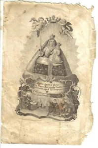 HB Heiligen Bildchen Andacht Kupferstich Ingolstadt - Bild 1 von 1