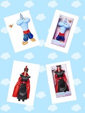 Disney Aladdin GENIE AND JAFAR  Classic Doll 12" SET LIVE ACTION FILM