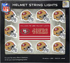 NFL LED San Francisco 49ers Football Helmet String Night Christmas Night Lights