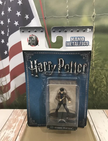 Figure Collectible NANO DieCast Metal Mini Fig Harry Potter Wand Cake Topper Cover