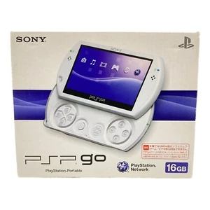 Sony PSP GO PSP-N1000PW Pearl White Playstation Portable Rare - Picture 1 of 8