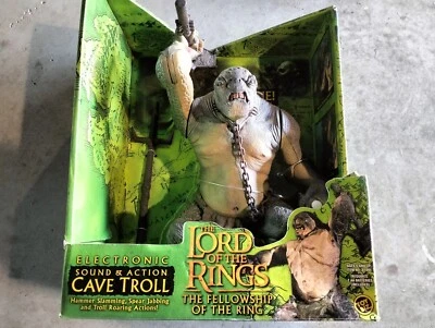 TOYBIZ 2003 The Lord Of The Rings (FotR) Cave Troll Action Figure *NEW* - Image 1 of 4