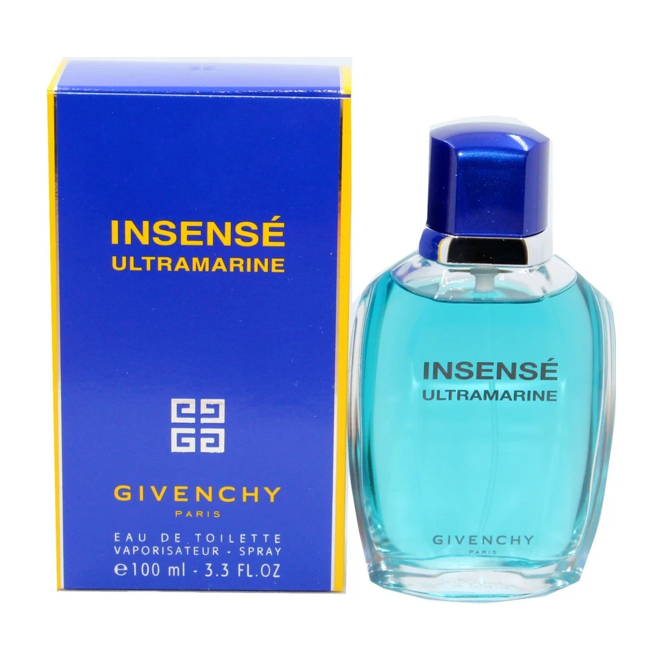 GIVENCHY INSENSE ULTRAMARINE EAU DE TOILETTE VAPORISATEUR SPRAY 100 ML NIB - Image 1 of 1