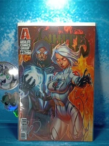 WHITE WIDOW ISSUE #6 ABSOLUTE COMICS SIGNED BY BENNY POWELL W/COA - Picture 1 of 2