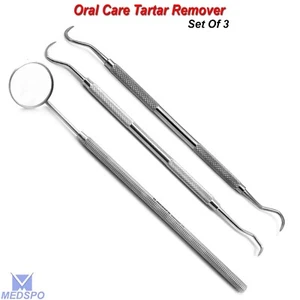 Oral Hygiene Tooth Scraper Dental Calculus Remover Plaque Tartar Dentistry Tools - Picture 1 of 7
