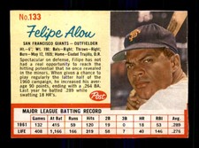 1962 Post #133 Felipe Alou   VG/VGEX X2923859