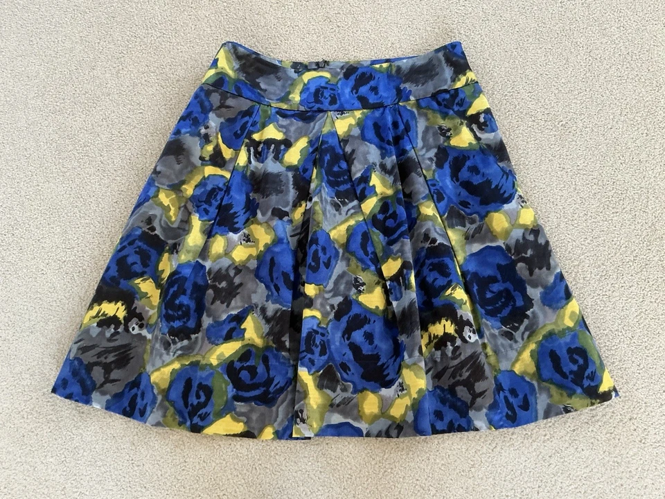 Delightful Silk Mix Skirt By Hobbs Size 16 - Image 1 of 4