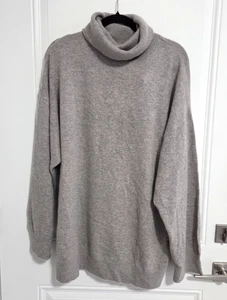 H&M Premium Women's 100% Cashmere Turtleneck Loose Fit Sweater - S - MRSP$249 - Bild 1 von 10