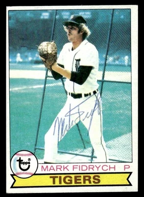 1979 Topps Baseball #625 Mark Fidrych Signed Autograph (no COA) *f2 - Image 1 of 2