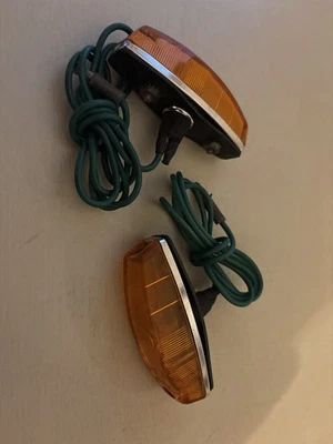 Par de luces indicadoras repetidoras laterales nuevas Lucas L734 Jaguar XJS Lotus BMC Foto 1 de 2