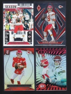 NFL Football lot Patrick Mahomes II Kansas City Chiefs all diff. cards ID 071225 - Picture 1 of 2
