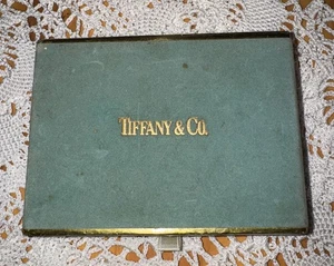 Vintage Tiffany & Co Playing Cards~ Set of 2 Decks~Blue Velvet Box - Picture 1 of 13