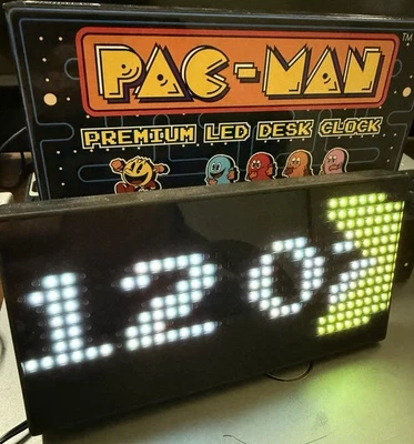 Reloj de Escritorio LED Premium Pac-Man Foto 1 de 2