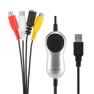 1Pc USB 2.0 Video Capture Adapter VHS VCR TV to DVD Converter for - Afbeelding 1 van 12