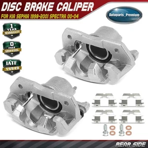 Pair Front Side Brake Calipers with Bracket for Toyota Echo 2000 1.5L 4773052010 - Picture 1 of 9