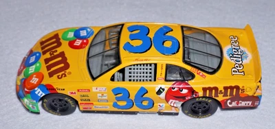 NASCAR Ernie Irvan #36 M&M's Pontiac Grand Prix 1:24 Diecast Vehicle 2000 (8”) - Image 1 of 4