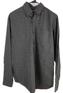 Arrow Men's Casual Button-Down Plaid Long Sleeve Shirt Size S/P - Picture 1 of 7