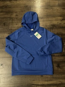 Nike Boy's (Kids) Royal Blue Multi Stain Repel Therma-FIT Hoodie (HF4414-480) XL - Picture 1 of 4