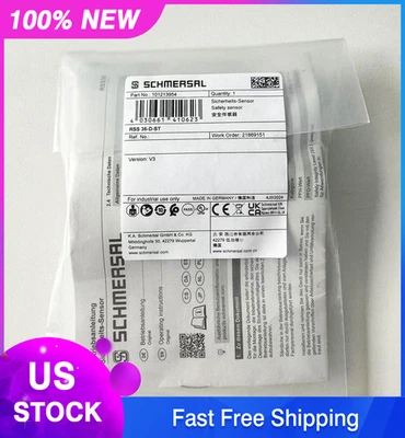 New Sealed SCHMERSAL SENSOR RSS 36-D-ST 1PC