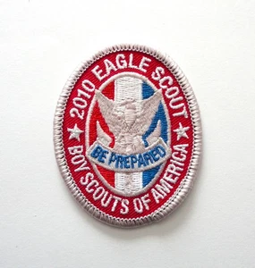 Boy Scouts of America 2010 Centennial Eagle Scout Rang Patch - BSA 100 Backing - Bild 1 von 2