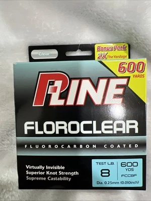 P-Line FCCBF-8 Floroclear 8 lb 600yd - Imagem 1 de 2