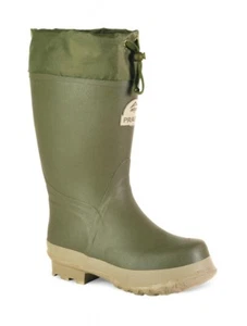 Nuevas botas de goma para hombre ACTON PRAIRIE #3670-15 verde oliva - Imagen 1 de 7