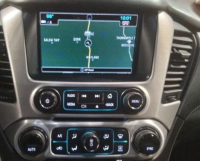 2017 2020 Chevy Tahoe Radio Control Panel With Display Screen Used Foto 1 de 3