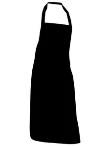 Latzschürze 5er Pack schwarz Polycotton Gastronomie Küche Koch Profi Pinny - Bild 1 von 1