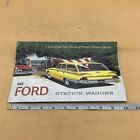 1960 Ford Country Squire Ranch Station Wagon Vintage Car Sales Brochure Catalog
