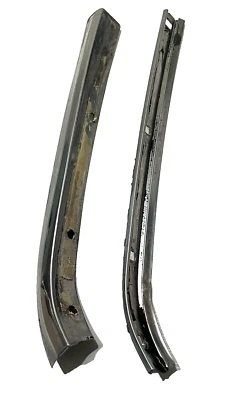 Corvair Convertible Chrome A Pillar Trim Moulding Left 1962-1964 OEM - Image 1 of 3