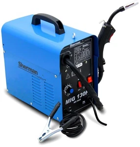 MIG Welder Semi-Automatic GASLESS 120Amp IGBT FLUX Selfshield Wire 230V - Picture 1 of 8