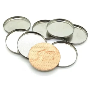 Magnetic Tin Pans 36mm Dia. For Pressed Foundation, Blushes, Bronzers, Hot/cold - Picture 1 of 2