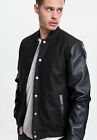 Urban Classics Jacket Men's Jacket Oldschool College Black Size XS