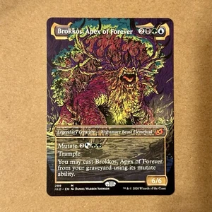 MTG ~ ESCAPARATE ~ Brokkos, Apex Of Forever ~ Ikoria Lair Of Behemoths ~ #299 ~ Casi nuevo - Imagen 1 de 5