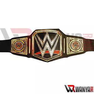 World Heavyweight Champion Belt Replica Adult Wrestling Title 2mm Brass Plates - Picture 1 of 12