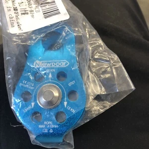 Fixed Plate Micro Pulley,26Kn CE Certified General Purpose Small Aluminum Rope P - Picture 1 of 1