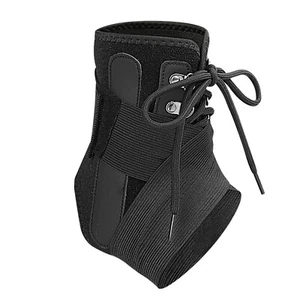 Unisex Women Men Compression Bandage Elastic Ankle Support Brace Cycling New - Picture 1 of 13