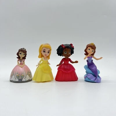 Disney Princess Sofia the First Sophia & Friends Figures Dolls Lot of 4 Cake Top - Image 1 of 3