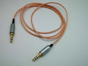 1.5Meter OCC Copper Stereo 3.5mm to 3.5mm male Audio Cable Aux line in - Picture 1 of 1