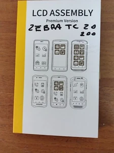 Lcd Nuovo per Zebra TC200 TC20 imballato- iva inclusa - Picture 1 of 3