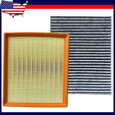 New Engine+Charcoal Cabin Air Filter Set Fit For BMW 228i 320i 328d 328i 320 555 — 第 1/4 张图片