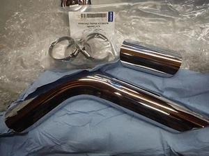 HD HARLEY DAVIDSON KODLIN RELOADED EXHAUST HEAT SHIELD KO720HBL SOFTAIL O524-8 - Picture 1 of 3
