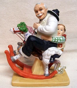 Estatuilla de Norman Rockwell ""Gramps At The Reins"" 1980 - Imagen 1 de 1