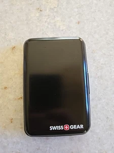 Swiss Gear Hard Case Wallet Bi Fold Black - Picture 1 of 3