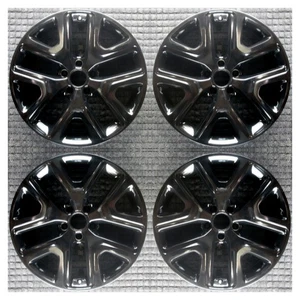 Set 2015 2017 2019 2021 2023 Jeep Renegade OEM Factory Black Wheels Rims 9149 - Picture 1 of 5
