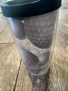 Tervis Tumbler Travel Cup 16 oz Golf Balls Green Lid Hot Cold Drink Holder NWOT - Picture 1 of 7