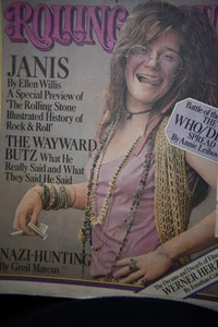ROLLING STONE MAGAZINE, NOV. 18TH, 1976, JANIS JOPLIN COVER, WHO & DEAD SPREAD - Picture 1 of 2