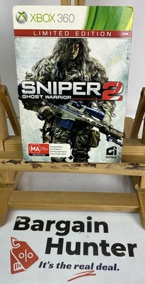2635 Ghost Warrior Sniper 2 Steel Case Limited Edition PAL Xbox 360 Complete Foto 1 de 4